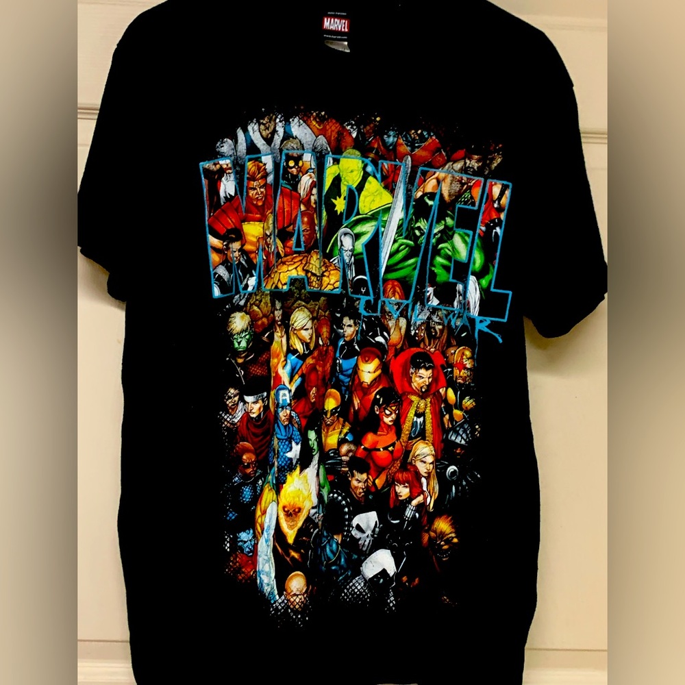 Marvel-Mad Engine Super Heroes T-Shirt